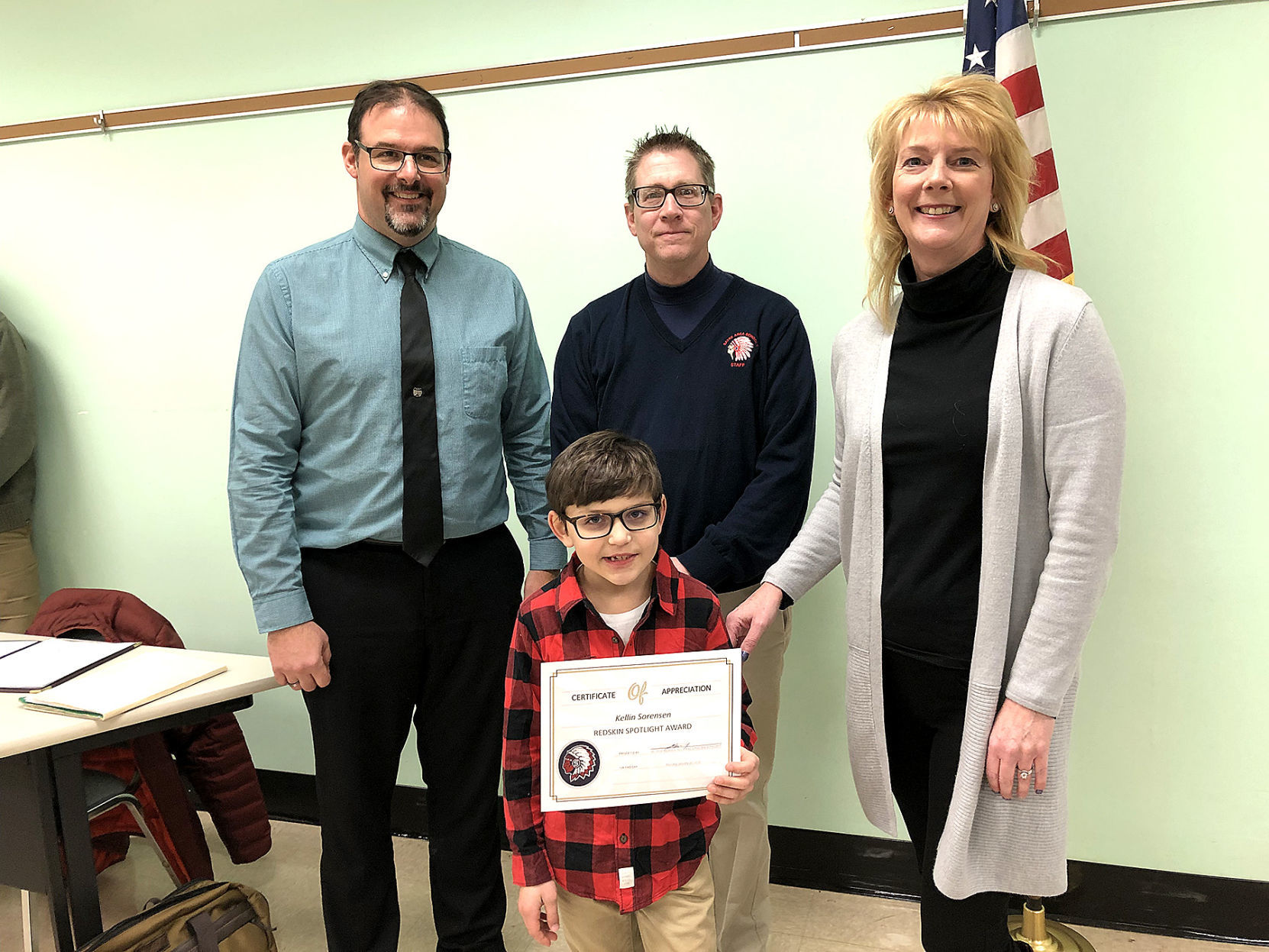 Snyder student honored with Redskin Spotlight Award